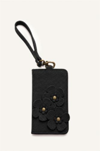 WOMAN Black Woman Business Card Wallet