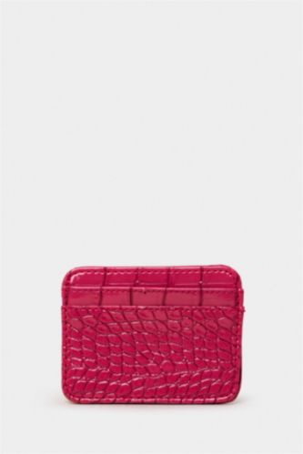 محفظة بطاقات حريمي جلد صناعي