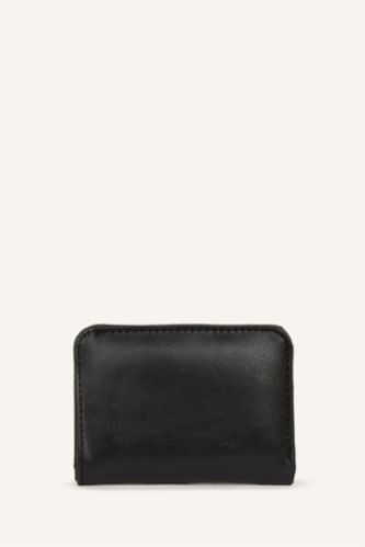 MAN Black Man Faux Leather Wallets