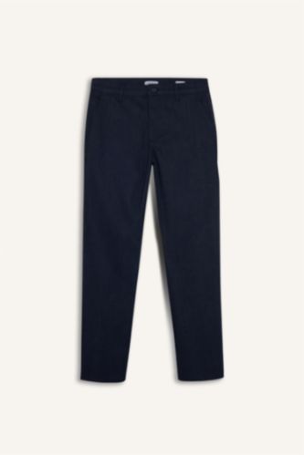 Regular Fit Düz Paça Pantolon