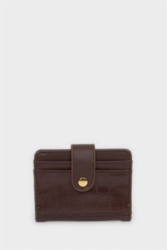 WOMAN Brown Woman Faux Leather Wallets