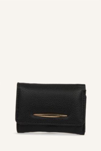 WOMAN Black Woman Faux Leather Wallets