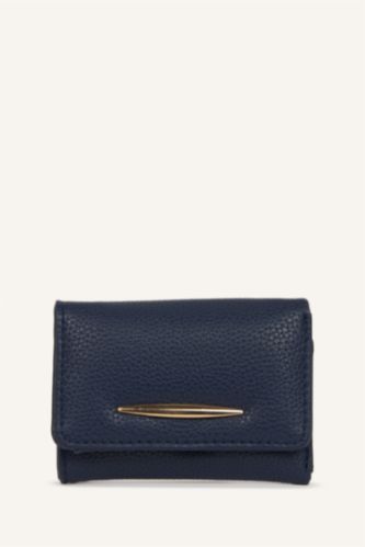 WOMAN NAVY Woman Faux Leather Wallets