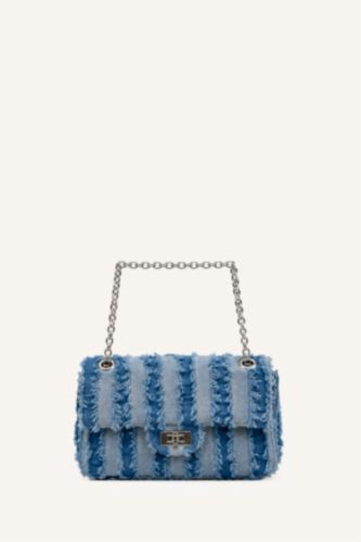 WOMAN Blue Woman Denim Crossbody Bag