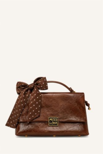WOMAN Brown Woman Handbag