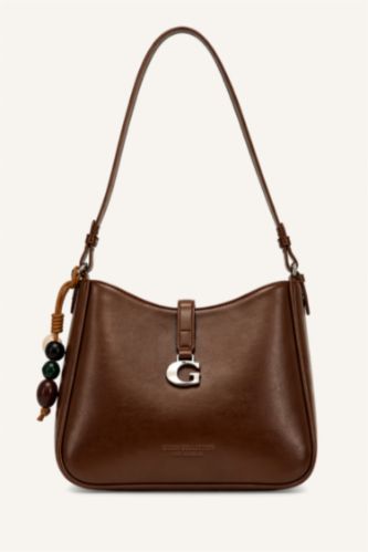 WOMAN Brown Woman Shoulder Bag