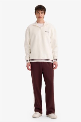 Beli Bağcıklı Düz Paça Eşofman Altı