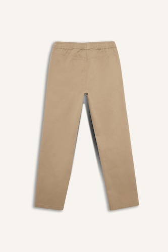 Pantalon en gabardine à jambe droite Coupe régulière pour garçon