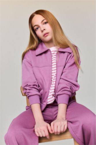 Fermualı Sweatshirt Kız Çocuk