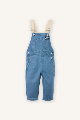 Baby Boy Denim Jumpsuit