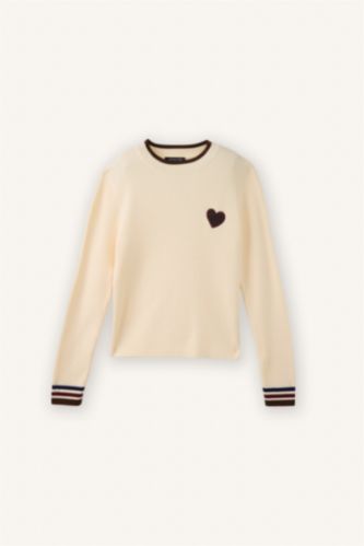 Girl Regular Fit Embroidered High Neck Pullover