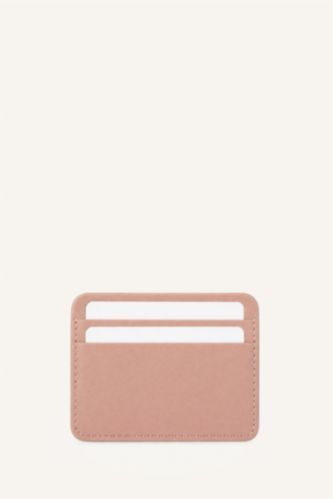 WOMAN Light Pink Woman Business Card Wallet