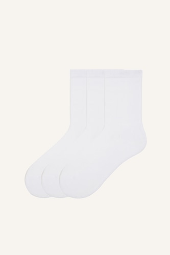 Young Boys - Teen Boys White Boy Socks