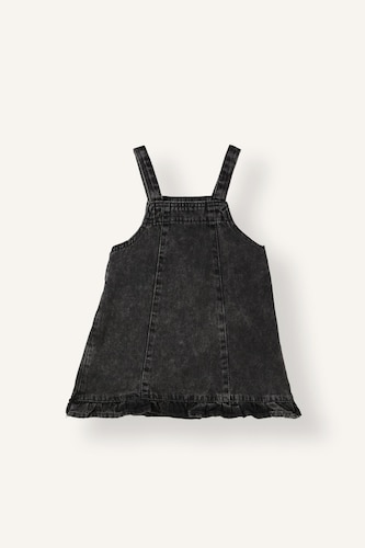 Baby Girl 100% Cotton Denim Pinafore Dress