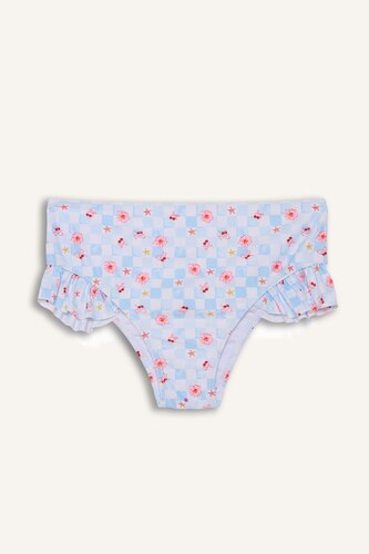 Girl 2 piece Floral Woven Bikini