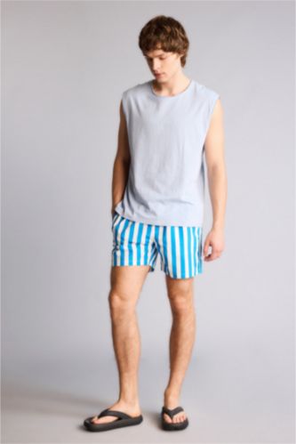 رجال اللون الملكي Swim Shorts