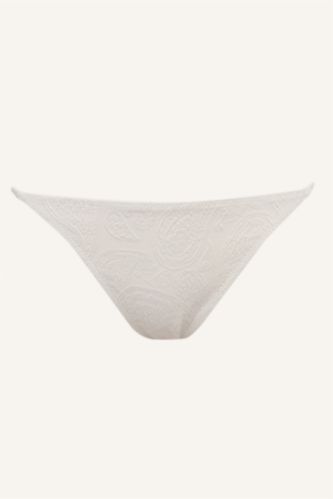 Kadın Kırık Beyaz Regular Fit Bikini Alt