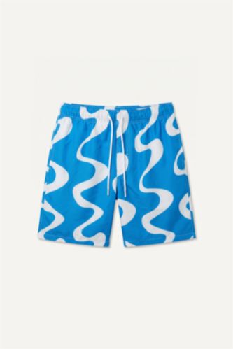 Men Royal Regular Fit Swim Shorts
