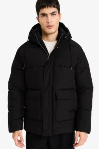 Su Geçirmez Slim Fit Mont