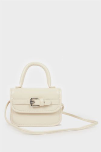 Kız Çocuk - Genç Kız Açık Bej Çapraz Çanta Kız Çocuk