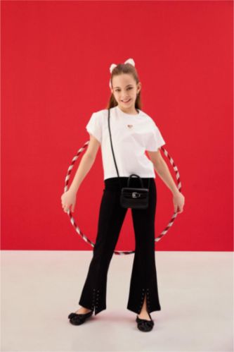 Kız Çocuk - Genç Kız Siyah Çapraz Çanta Kız Çocuk