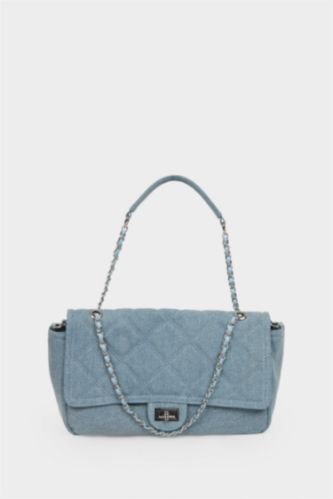 Kadın Açık Mavi Kadın Jean Çapraz Çanta