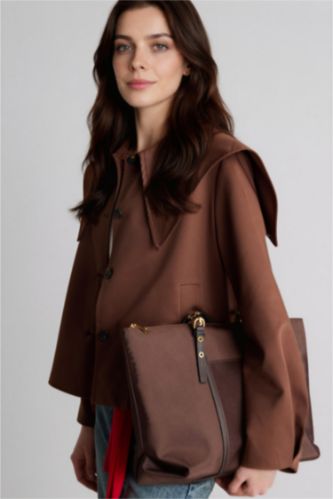 Kadın Kahve Omuz Çantası