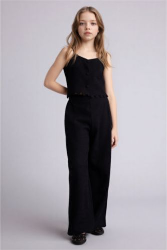 Girls & Teens Black 2 piece Regular Fit Set