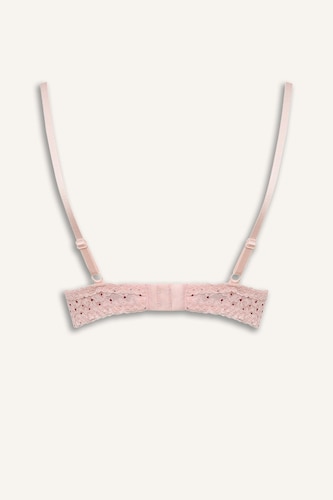 Lace Detailed Unpadded Underwired Bra