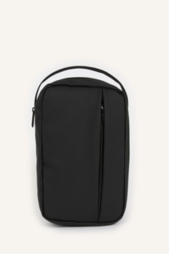 رجالي أسود شنطة كروس بودي رجالي جلد صناعي