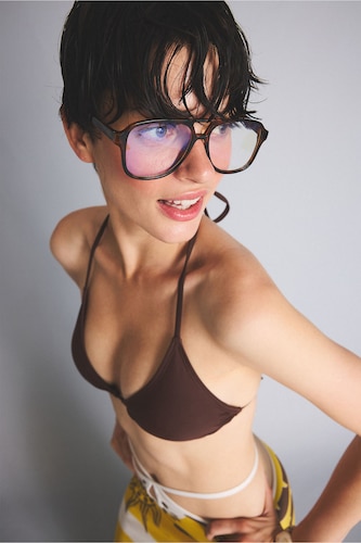 Woman Brown نظارة قراءة نسائية