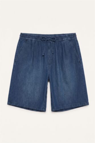 MAN Dark Blue Baggy Fit Denim