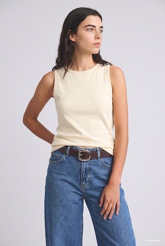 Woman Double Sided Clasp Faux Leather
