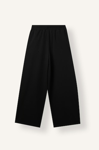 Balloon Fit Wide Leg Drawstring Trousers