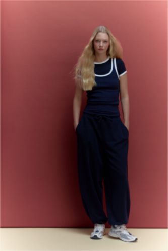 Balloon Fit Trousers