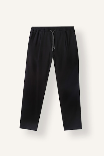 Erkek Siyah Yumuşak Relaxed Fit Pantolon