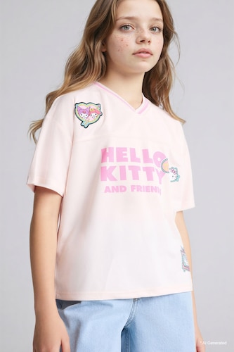 Girl Hello Kitty Oversize T-Shirt