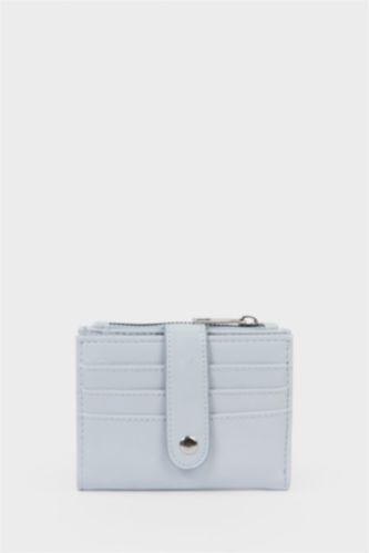 Kadın Mavi Kadın Suni Deri Cüzdan