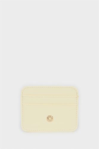 Kadın Sarı Kadın Suni Deri Kartlık