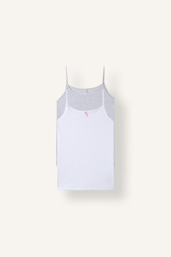 Regular Fit 2 piece Tank Top