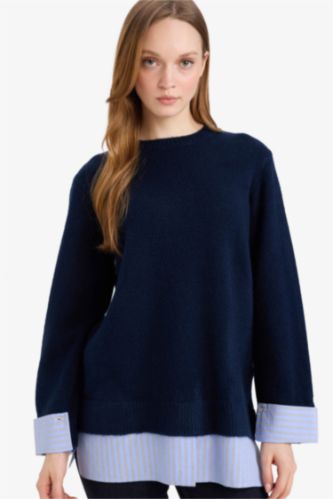 Regular Fit Triko Tunik