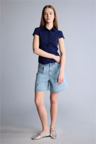 Женщины Светло-синий Soft Denim