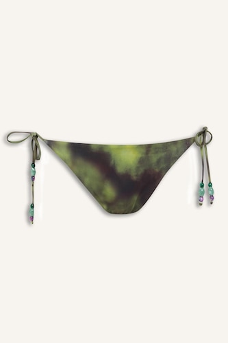 Regular Fit Printed Bikini Bottom