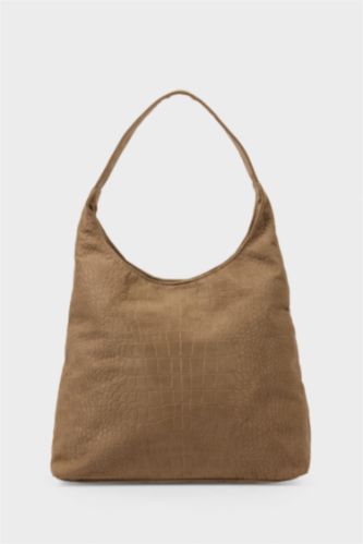 Kadın Süet Omuz Çantası