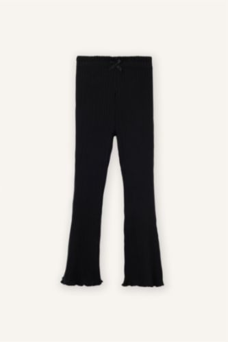 Baby Girl Black Baby Girl Flare Leggings