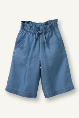 Kız Bebek Mavi Pamuklu Pantolon Kız Bebek