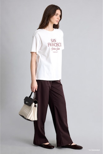 Women Brown Regular Fit Trousers