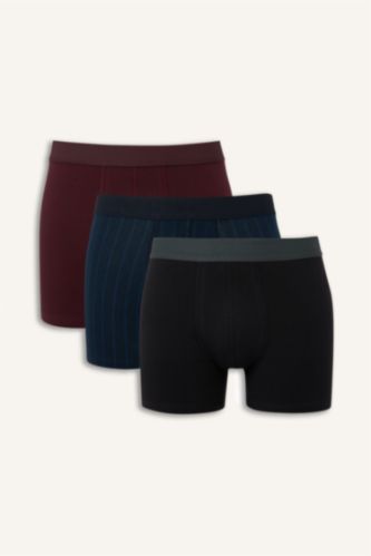 Мужчины Синий Боксеры Regular Fit набор из 3 шт