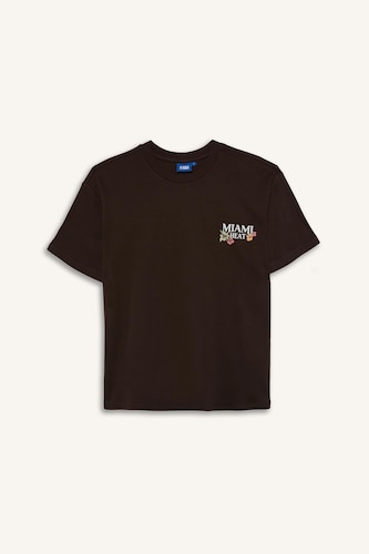 by the NBA Miami Heat Oversize Fit Short Sleeve T-Shirt