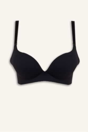 نساء أسود حمالة صدر برا مبطن